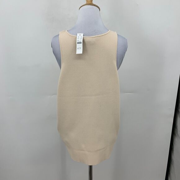 J Crew Sweater Tank Womens Plus 3X Palest Peach Supersculpt Racerback High Neck - Picture 8 of 16